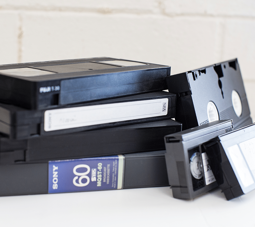 video-transfer-top-vhs Video Transfer VHS Tapes